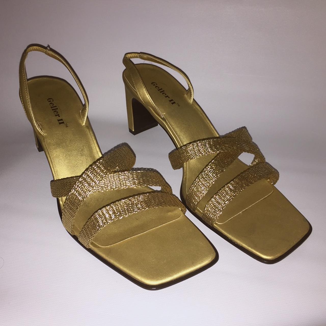 Gold Geller II heels! Never worn! In great... - Depop