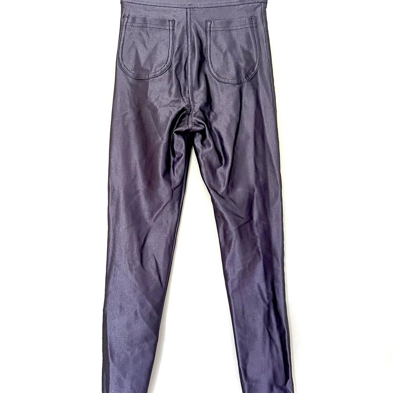 AMERICAN APPAREL Disco Pants Marl / Grey / Silver 📦... Depop