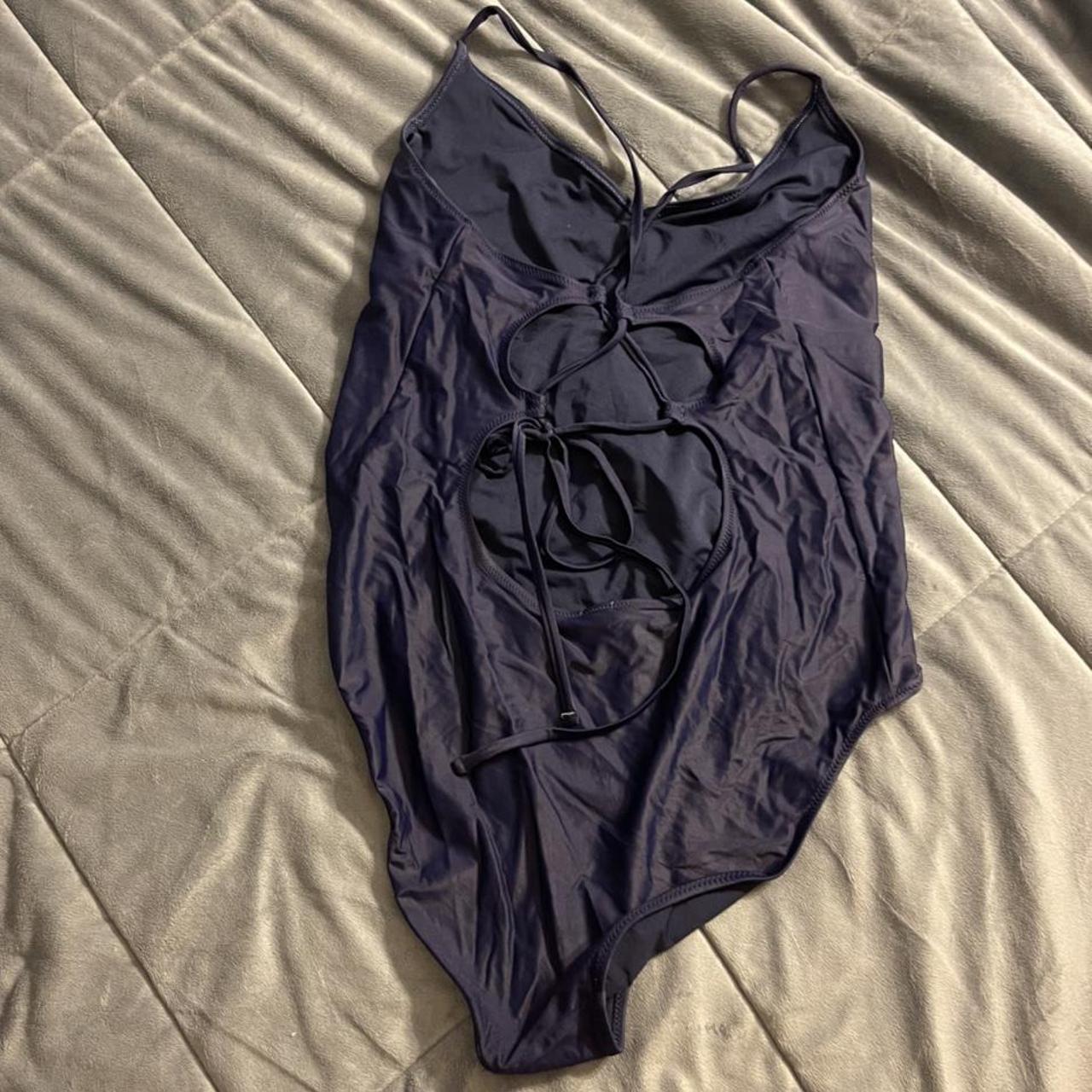 Lululemon Women's Navy Swimsuitonepiece Depop