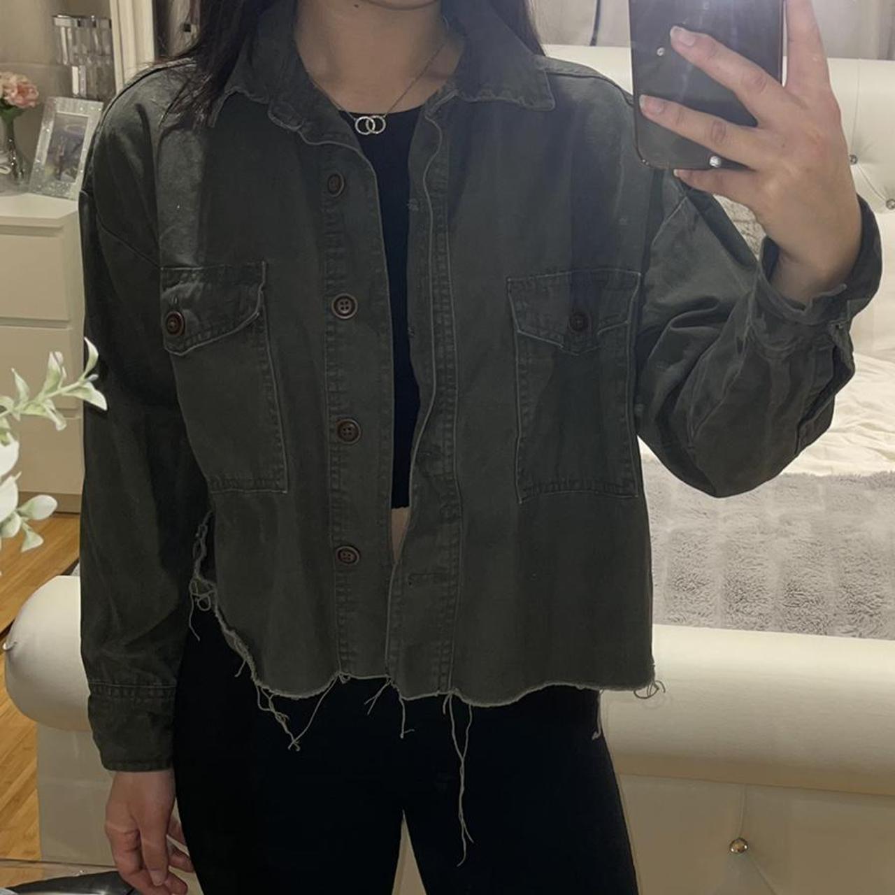 Primark khaki jacket best sale