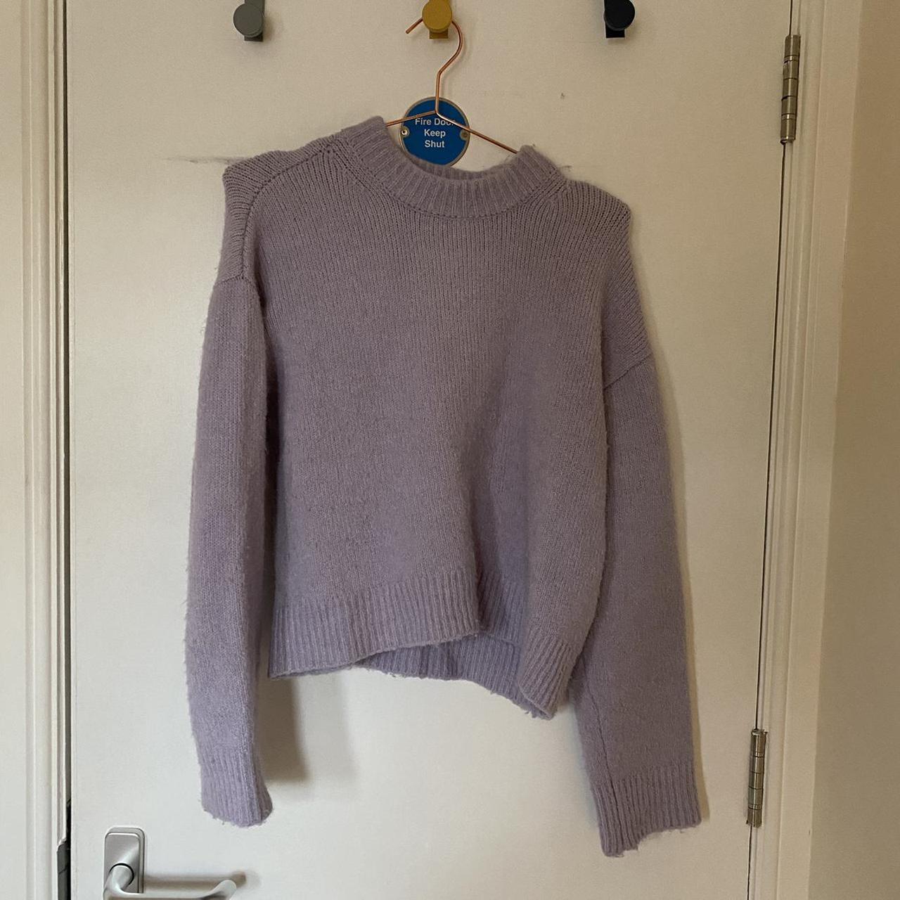 Zara wool lilac/purple jumper. Size small. So cosy... - Depop