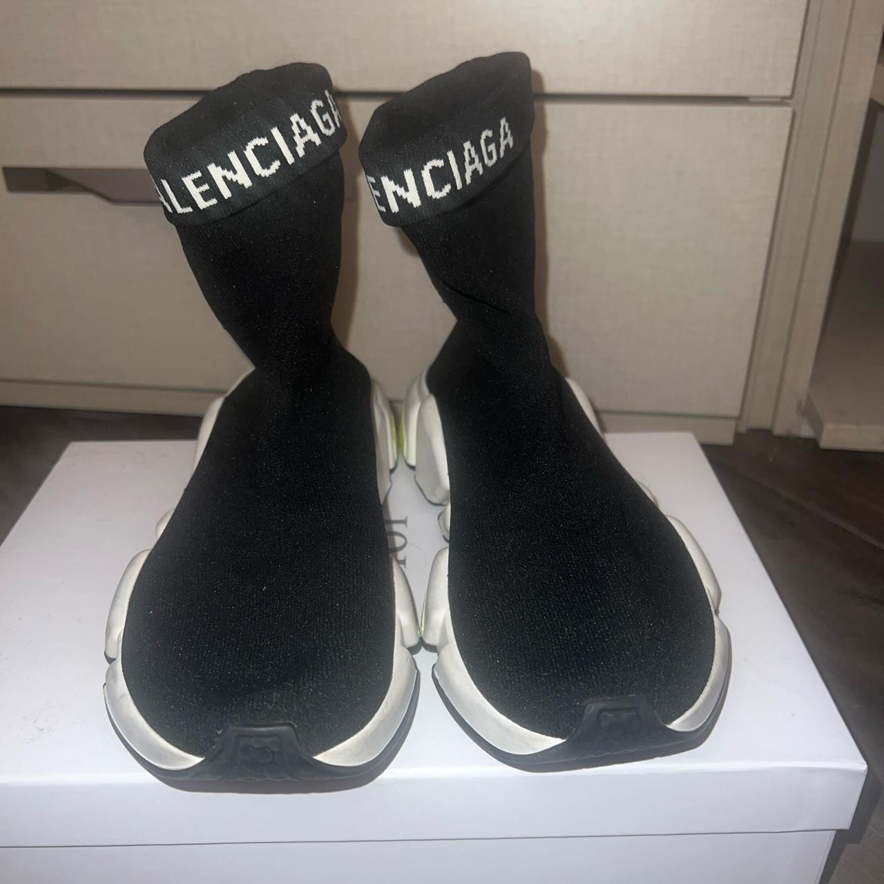 balenciaga sock shoes womens yellow