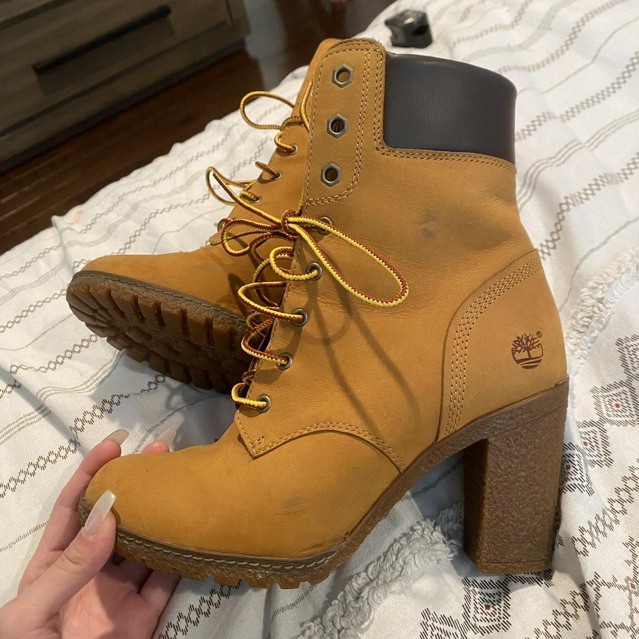 high leg timberland boots