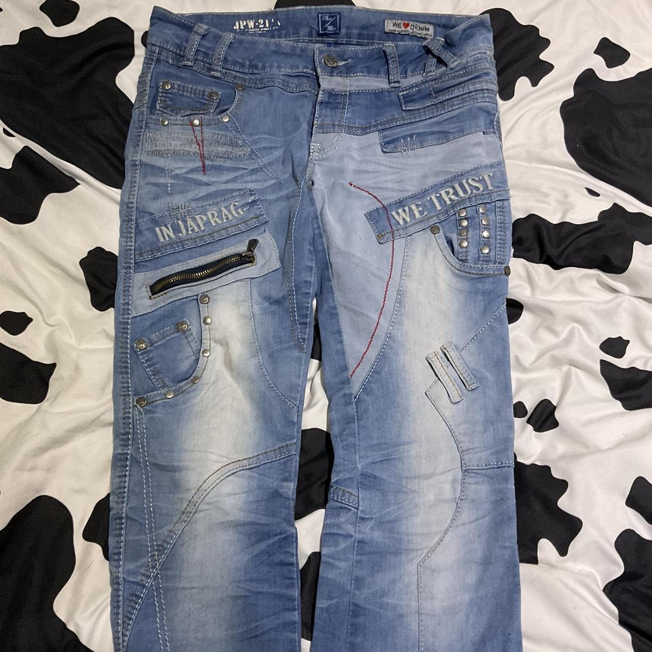 The most iconic y2k Japanese low rise skinny... - Depop