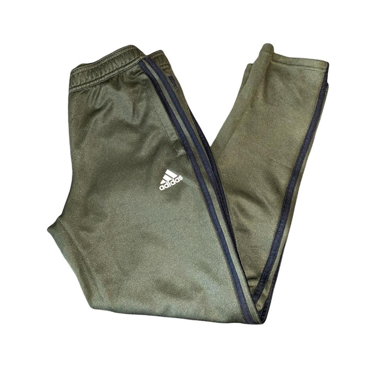 adidas khaki tracksuit bottoms