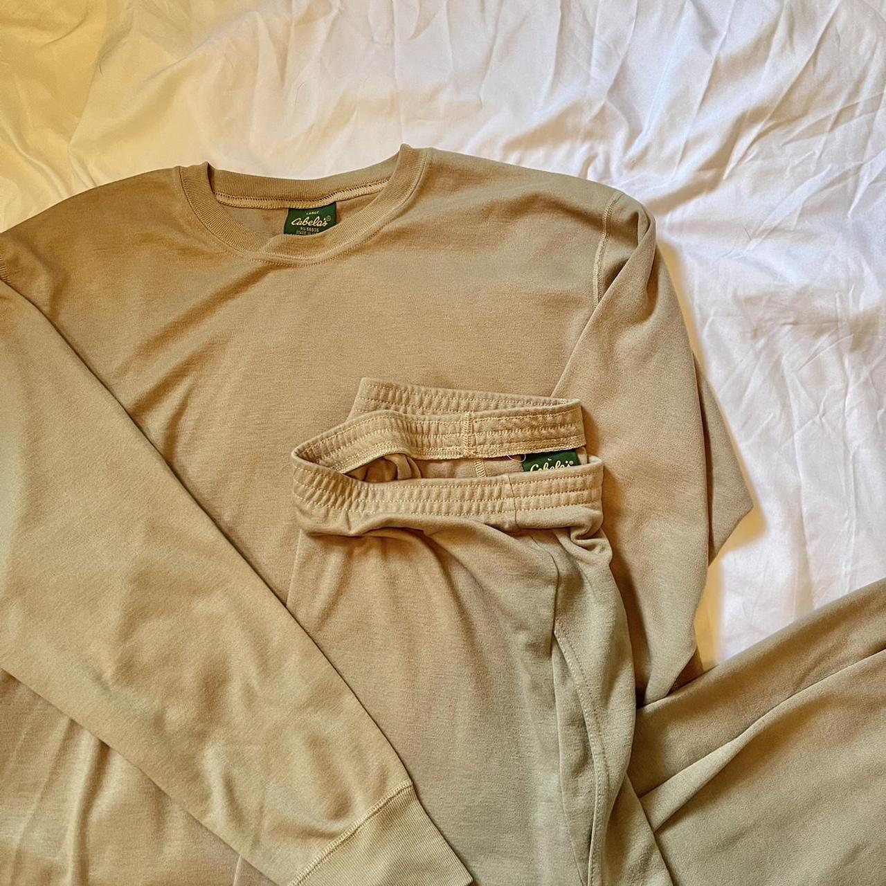 Cabela’s long john underwear set, size large. Gently... Depop