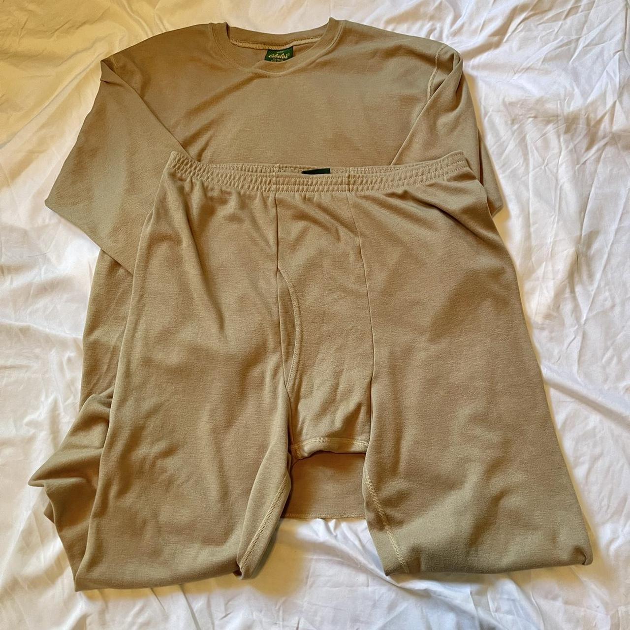 Cabela’s long john underwear set, size large. Gently... Depop