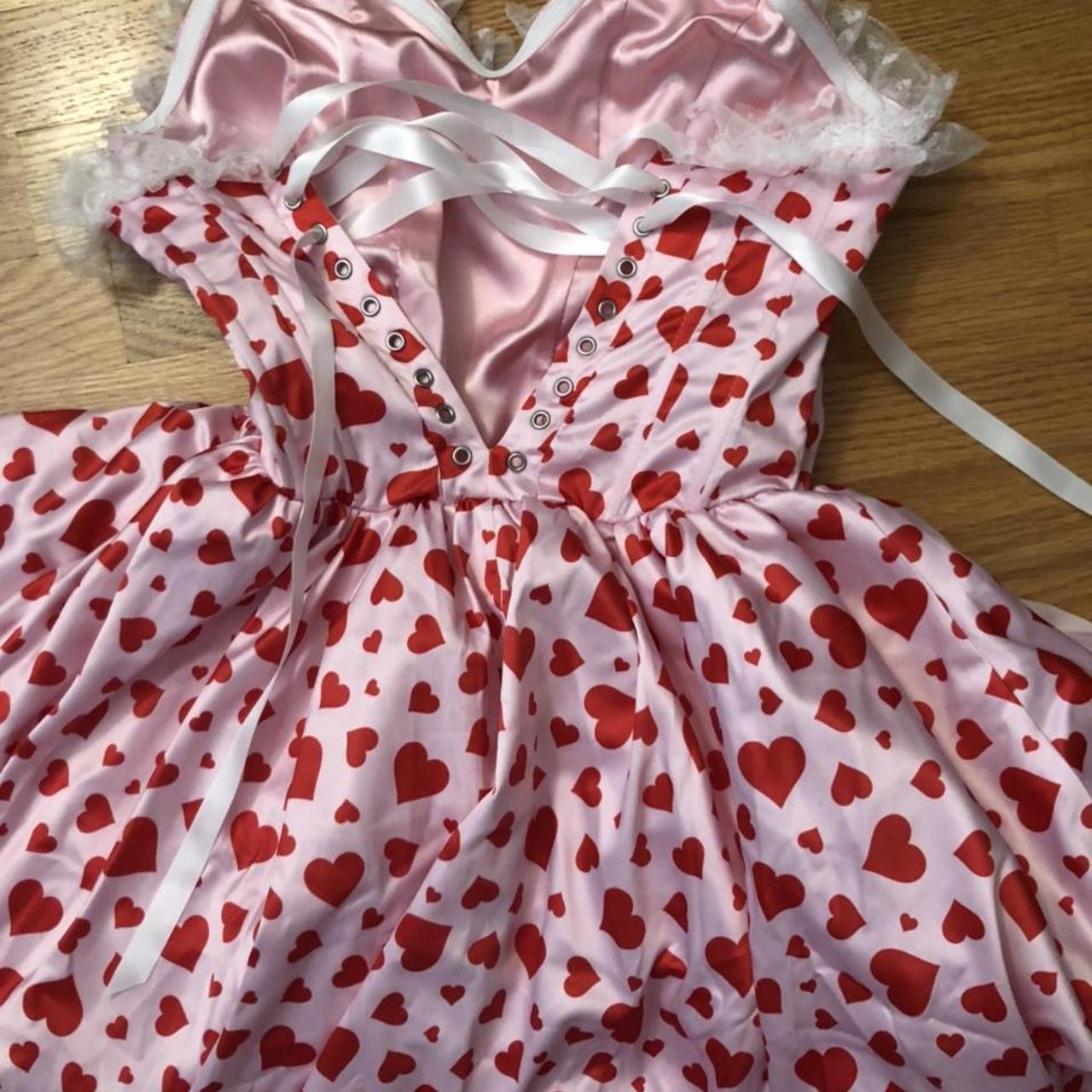 Dolls kill sugar thrills maneater sweetheart dress... - Depop