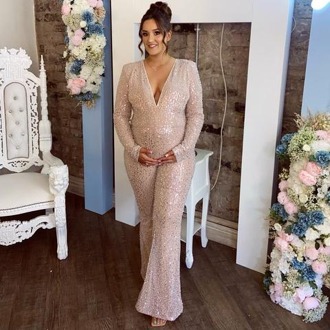 NADINE MERABI, The ELIZA Beaded Jumpsuit