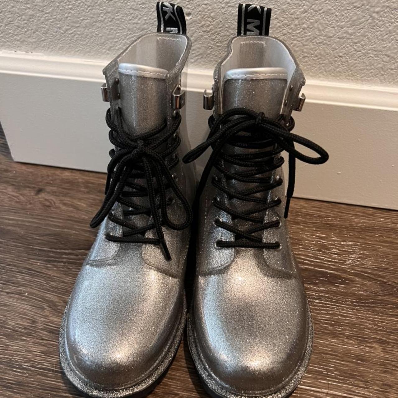 Michael Kors rain boots. Barely worn - no need for