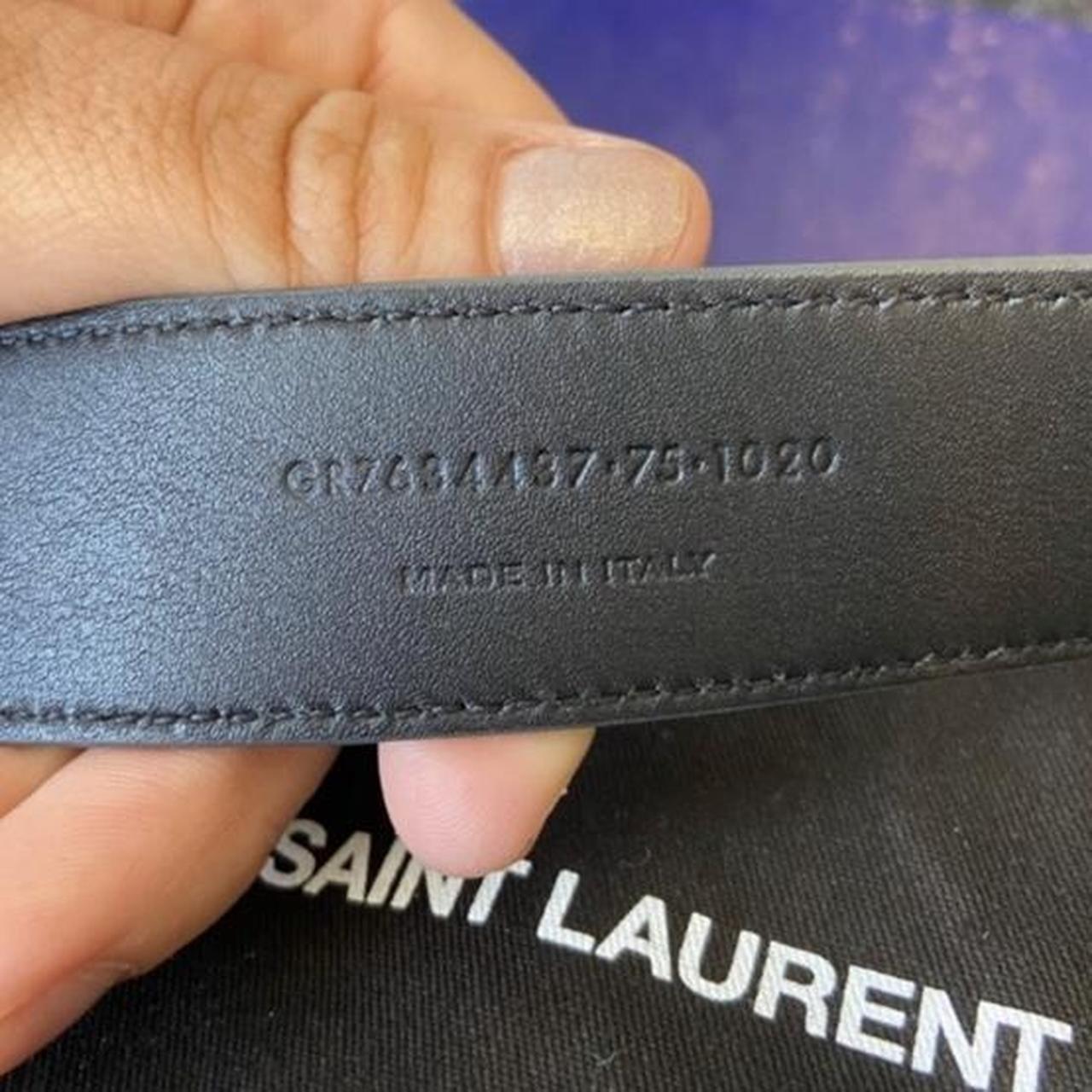 YSL Belt Buckle. Nearly new worn only few times - Depop