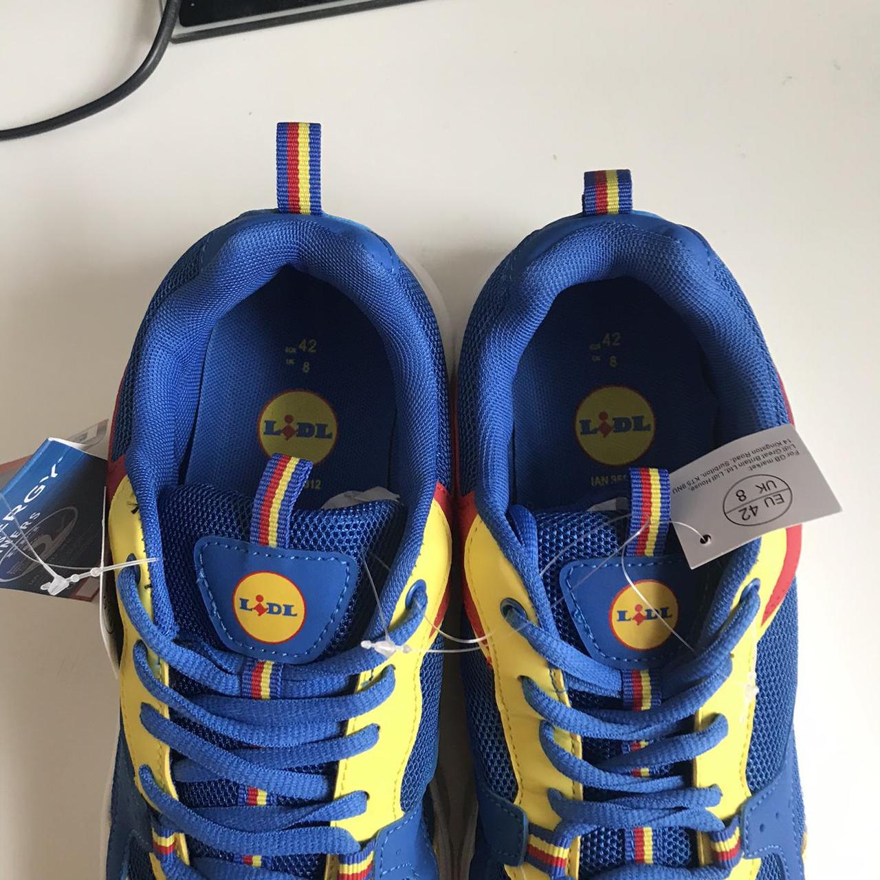 Size 6 Lidl trainers and socks. Never worn with - Depop
