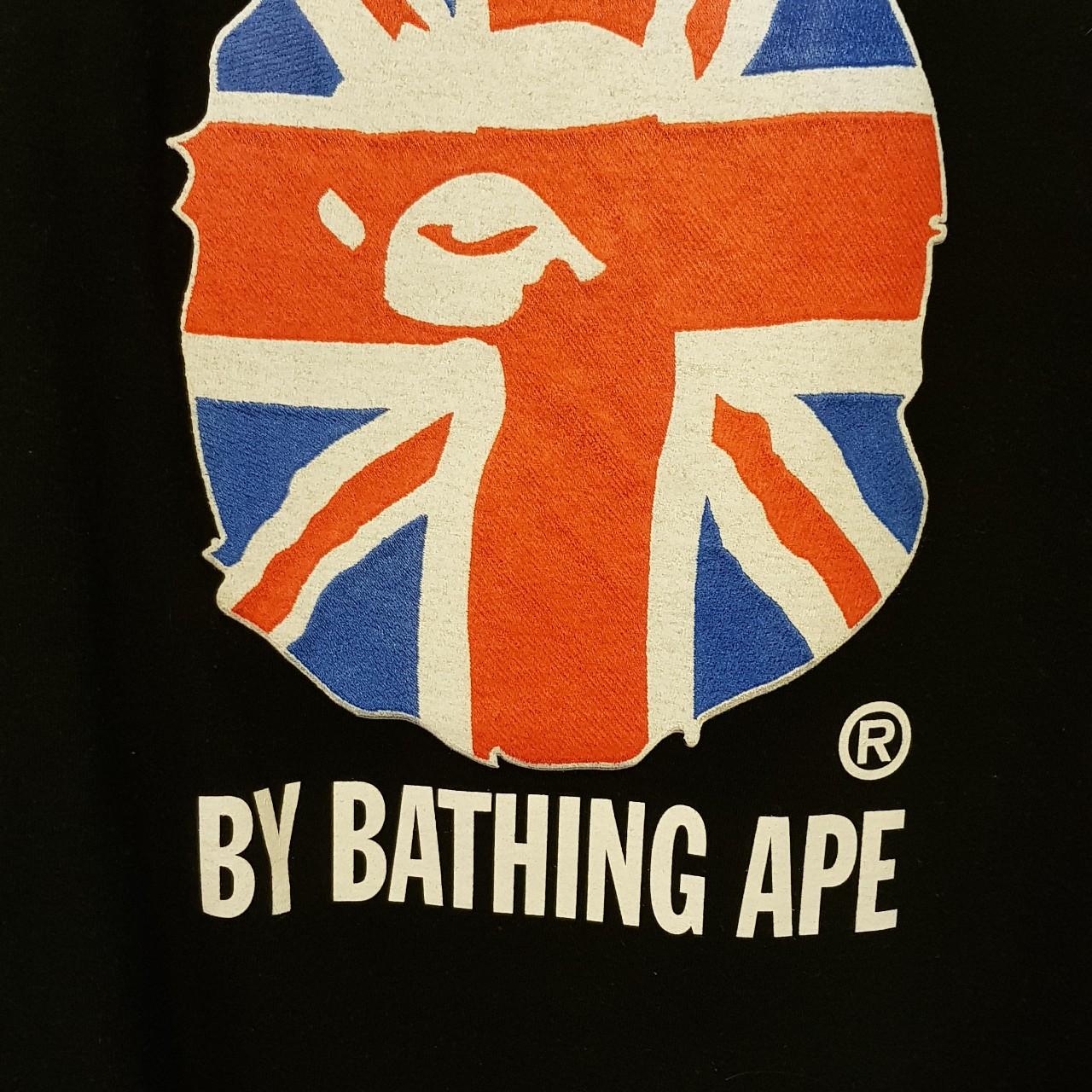 bape union jack tee