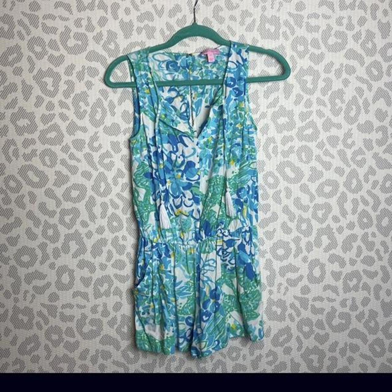 Lilly Pulitzer Tybee Sleeveless Romper XS Size XS... - Depop