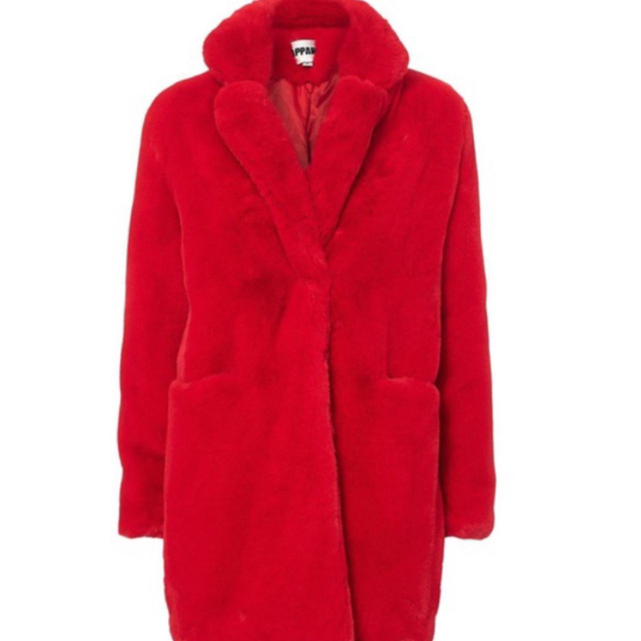 Apparis Women's Red Coat (2)