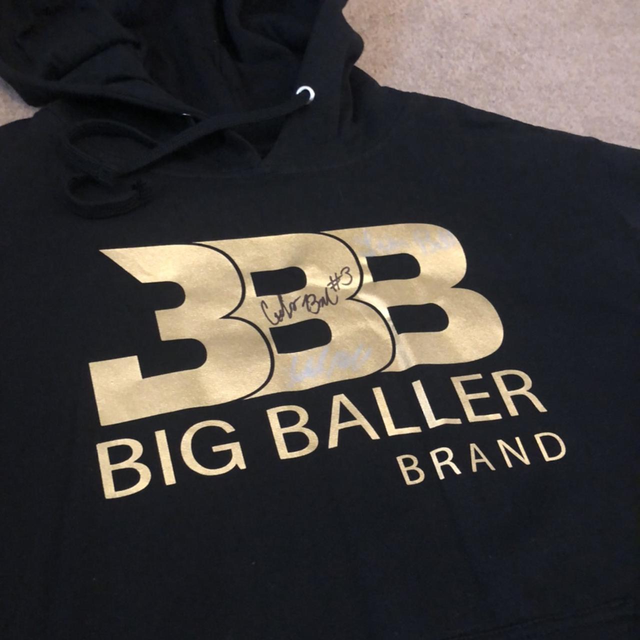 BBB Big Baller Brand signed Gold Basketball... - Depop