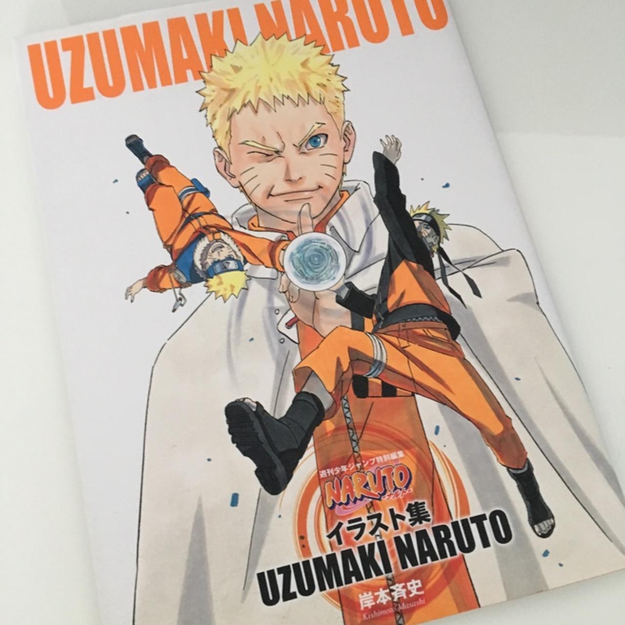 Uzumaki Naruto Illustration Jp Edition Anime Depop
