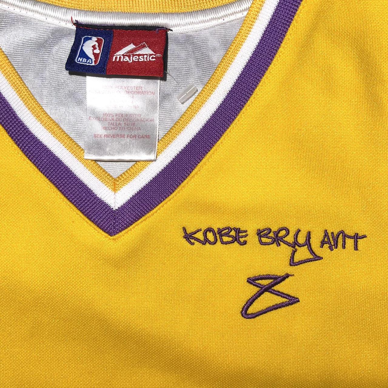 Vintage Kobe Bryant Majestic Jersey 2009 NBA - Depop