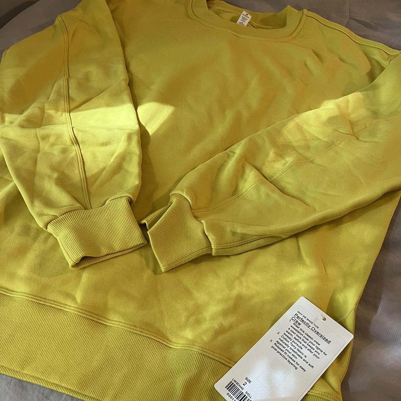 Lululemon Perfectly Oversized Crew - size 2, storm - Depop