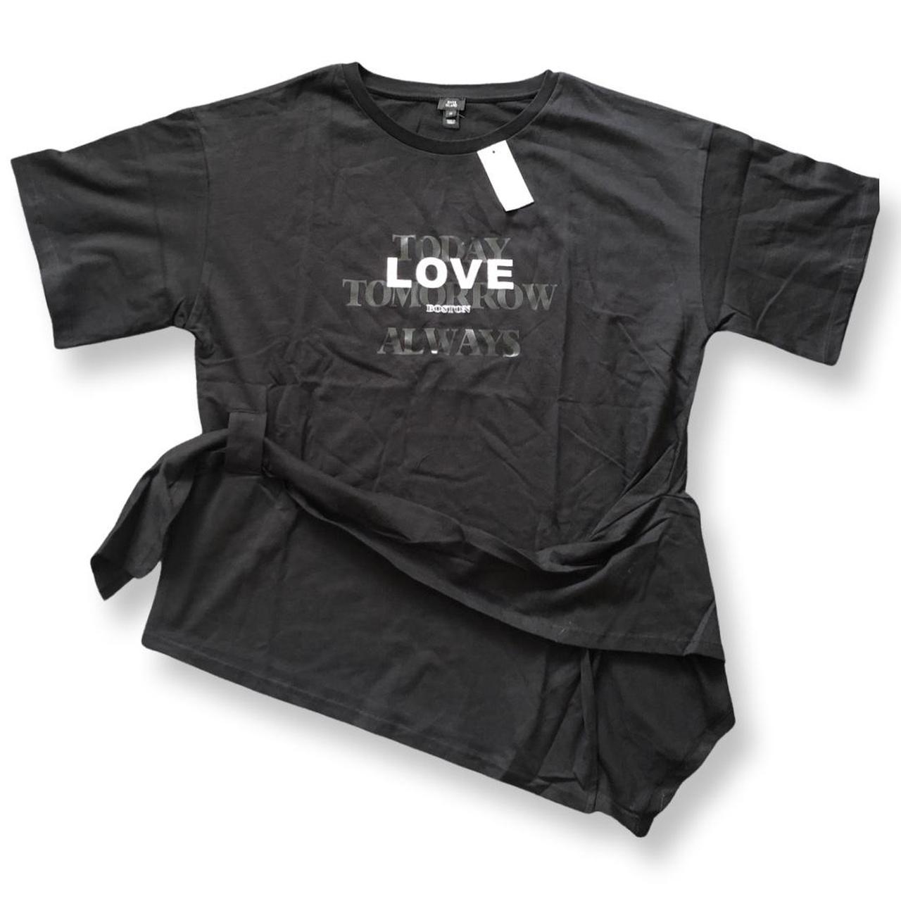 river island love t shirt