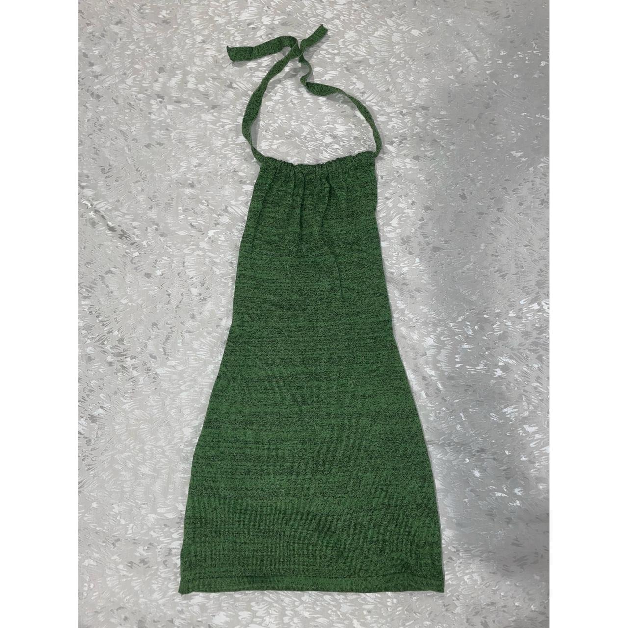 Knit Sexy Halter Backless Minidress #minidress #knit... - Depop