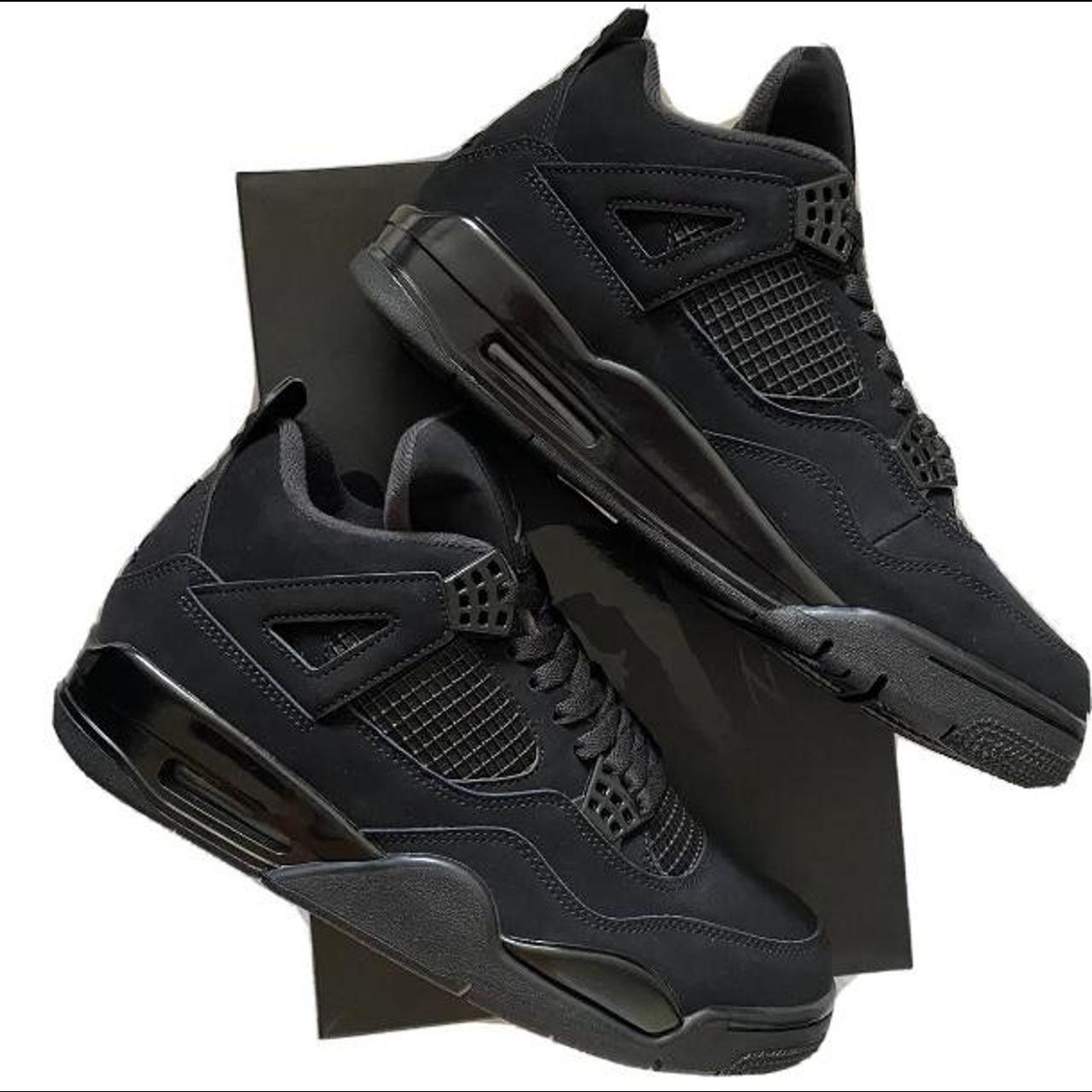 Jordan 4 retro black cats depop