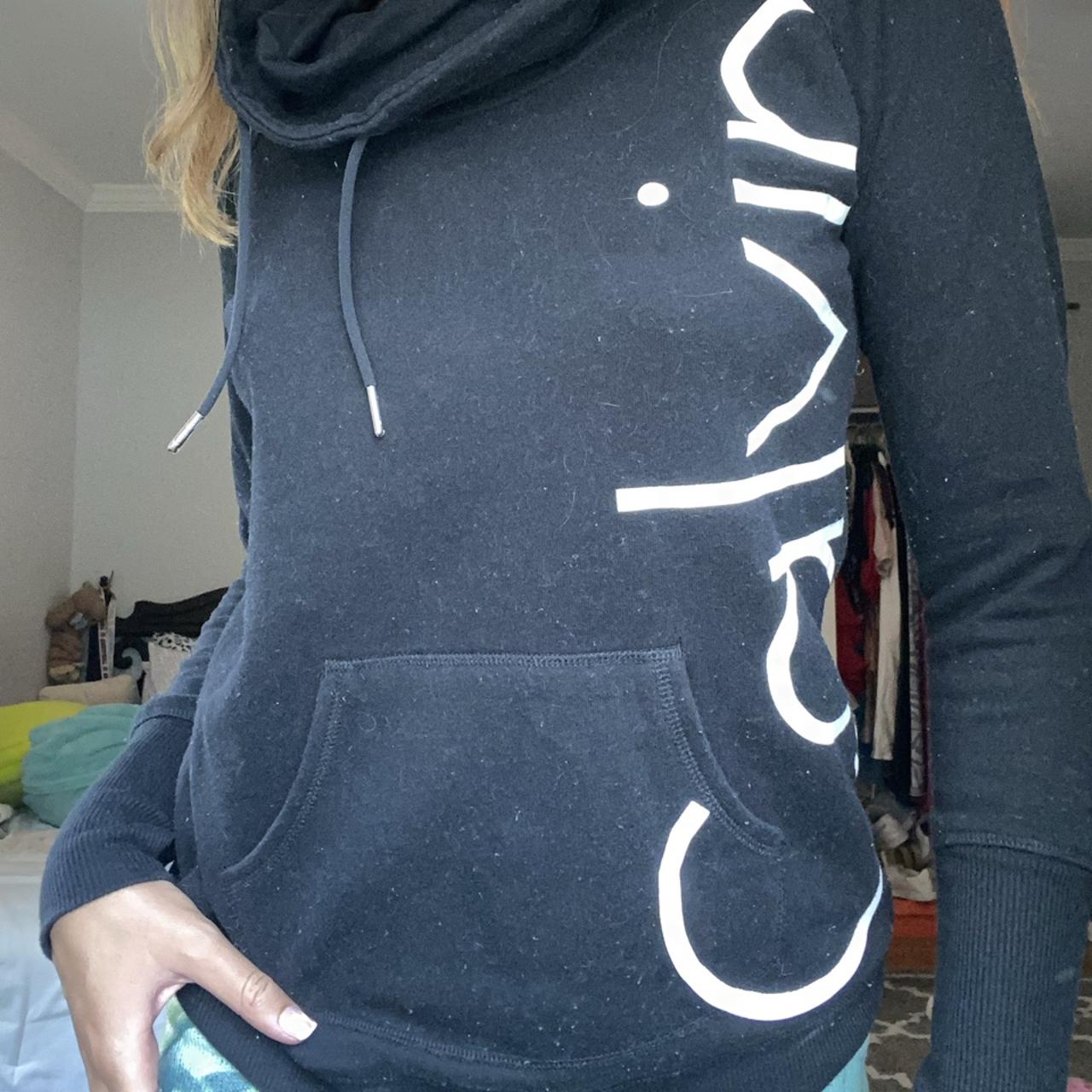 Calvin klein cowl hot sale neck sweatshirt