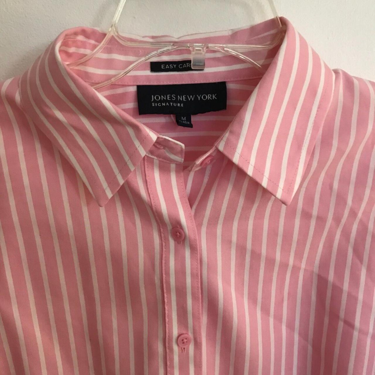 売れ筋商品|||ジョーンズニューヨーク カットソー トップス レディース Petite Printed Button-Front Shirt Jones White Women's Tops and Blouses | Jones New York