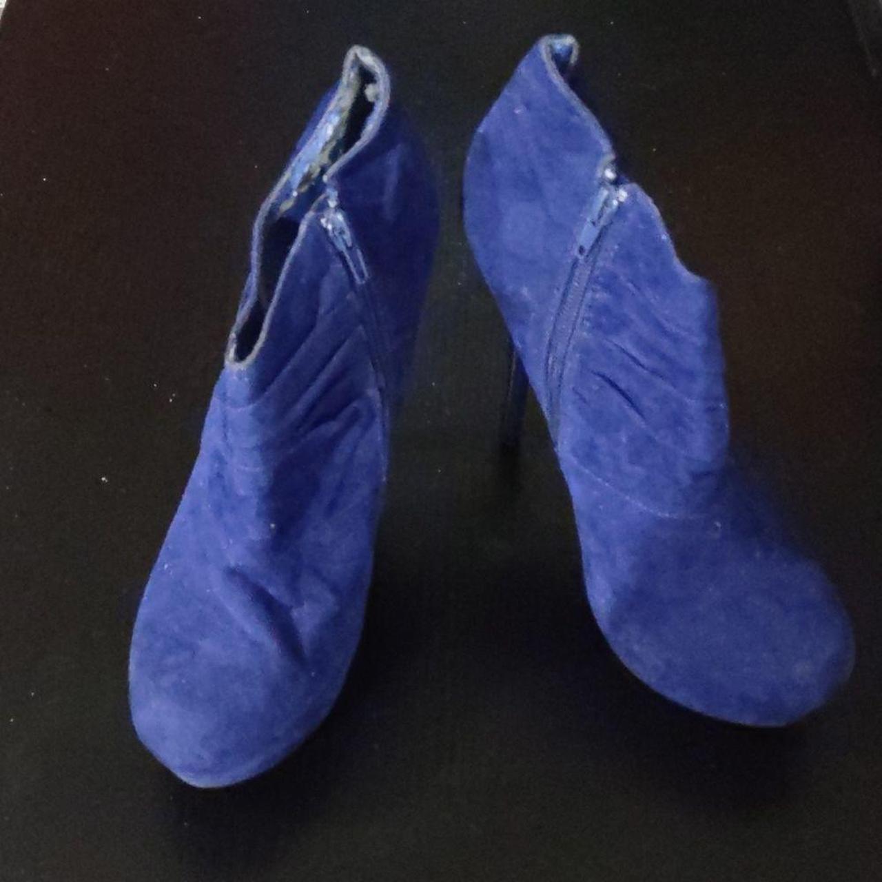 Product Image 1 - Deb Women's Blue Suede High