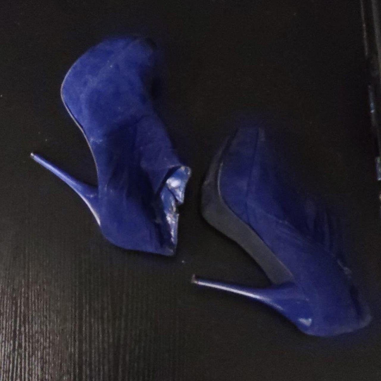 Product Image 4 - Deb Women's Blue Suede High