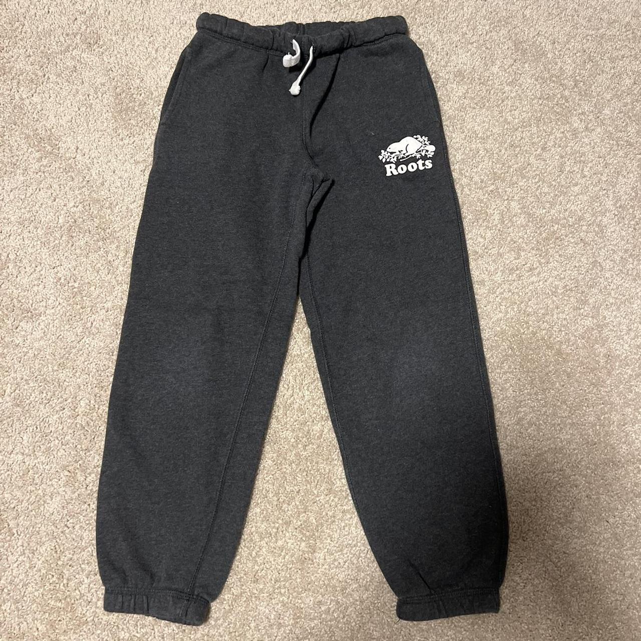 Roots Grey Joggers-tracksuits | Depop