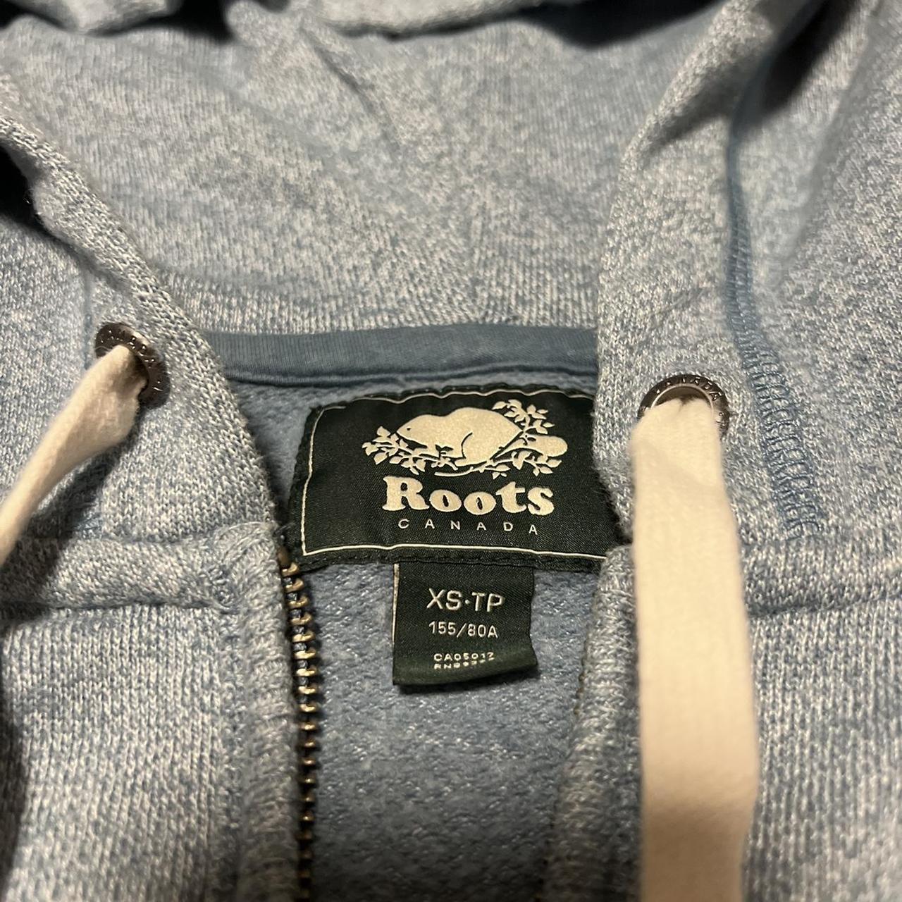 Roots Organic Original Relaxed Full Zip Hoodie -... - Depop