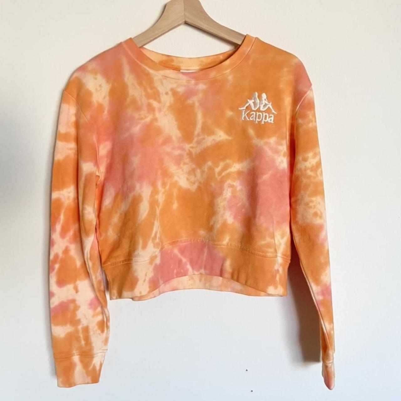 Kappa sweatshirt clearance orange