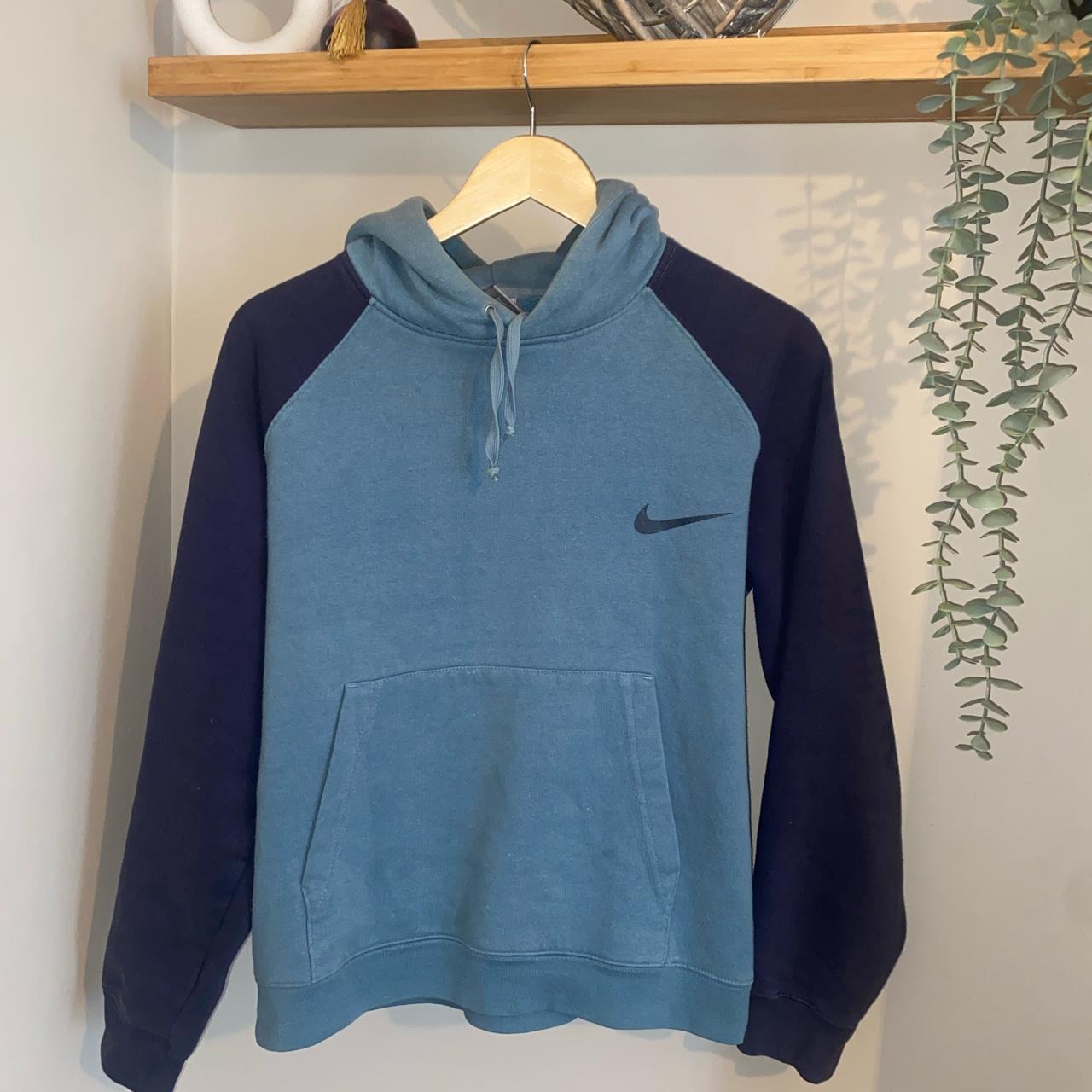 mens nike hoodie navy blue
