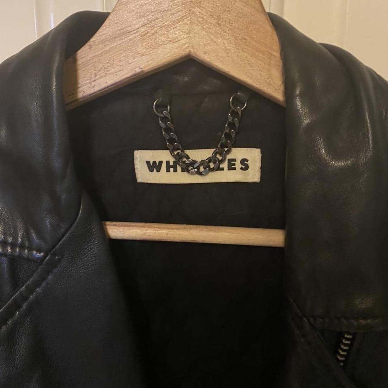 Whistles genuine leather biker/Moto jacket Very... Depop