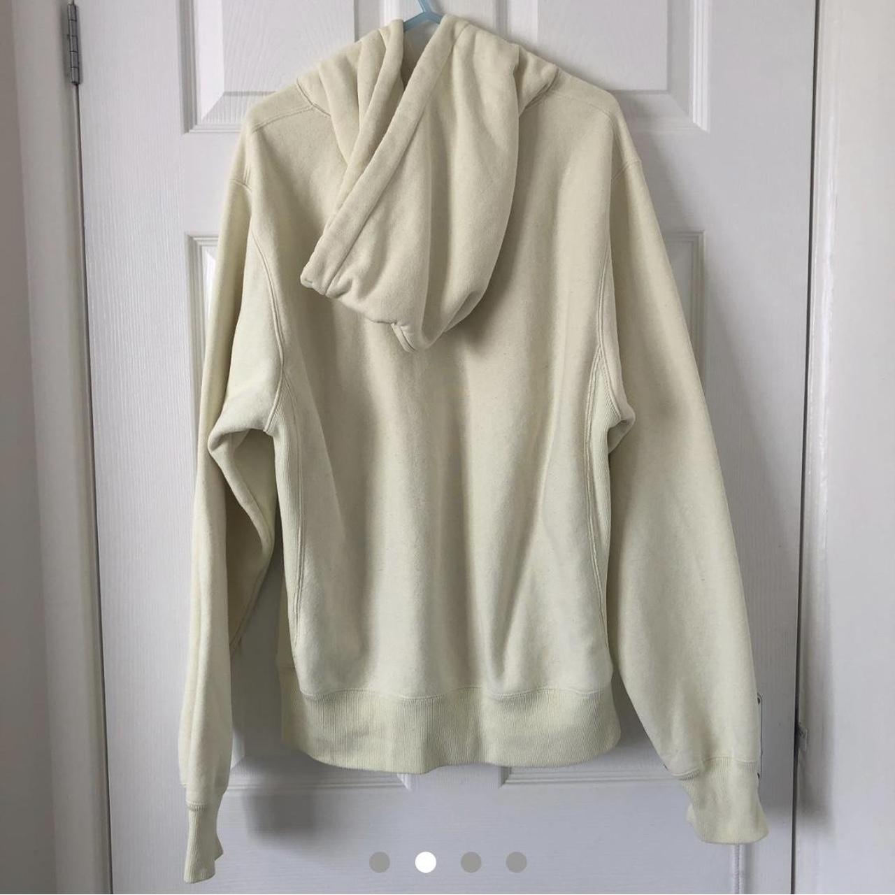 Champion Women's Cream Hoodie | Depop