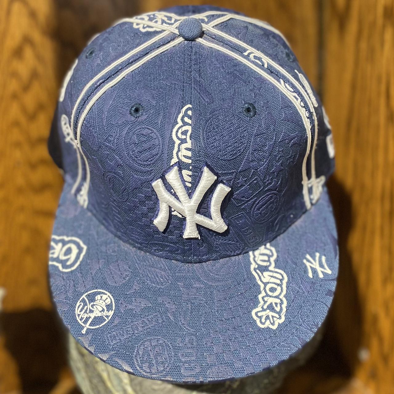 Navy Blue New York Baseball Hat! Women or - Depop