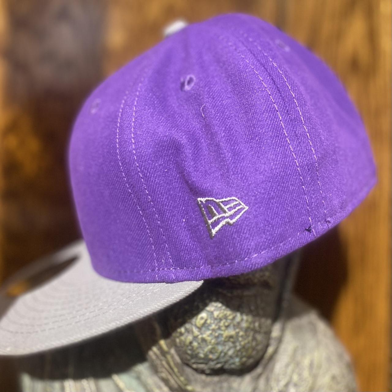 Purple blank new era hat , Purple Authentic' and