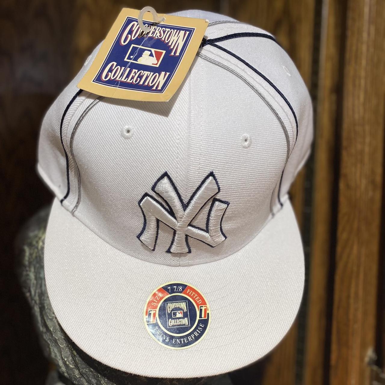 New York Yankees hat deadstock Vintage white New... - Depop