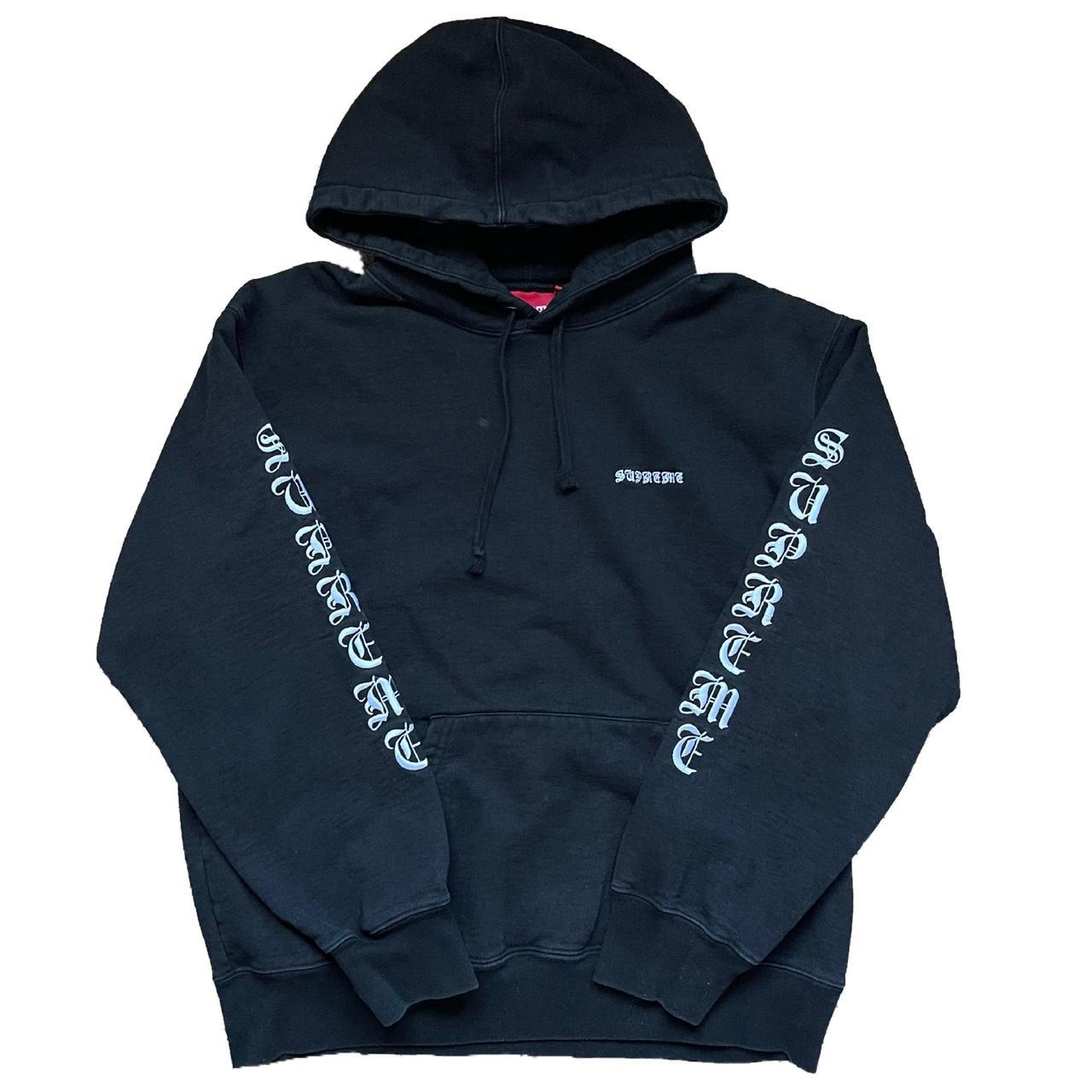 ⭐️Supreme Black Peace Hoodie⭐️, Medium (Pit to Pit:...