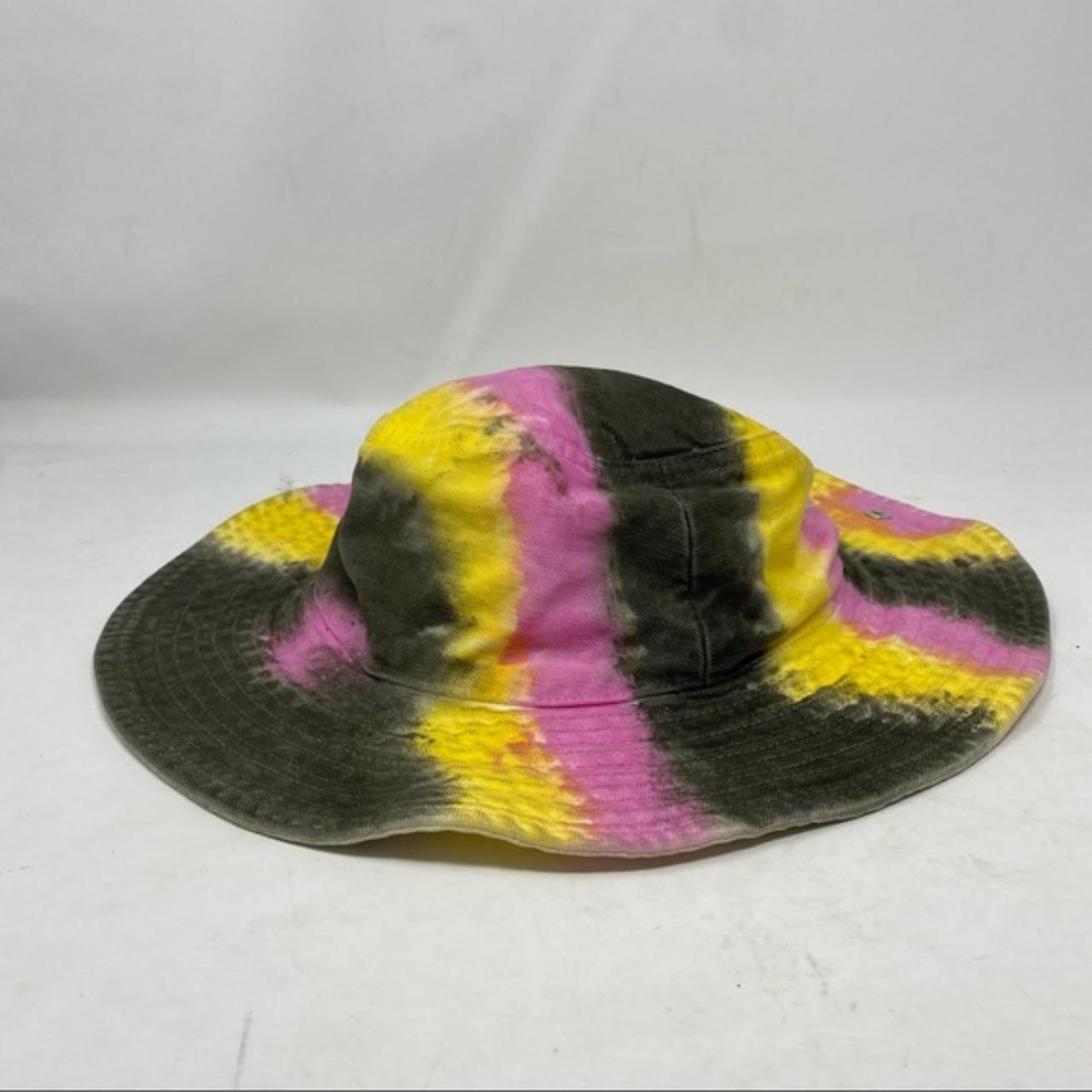 Ganni Women s Tie Dye Bucket Hat Size Small In. Depop