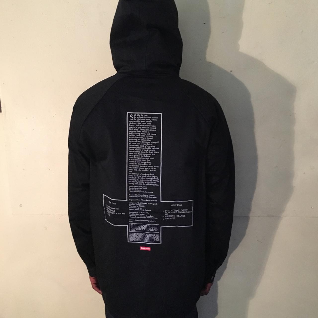 Supreme Black さまし Sabbath Hooded Parka Supreme Black さまし Sabbath Hooded Parka