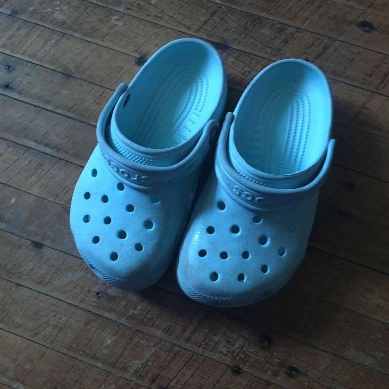 Classic Crocs rubber slip on shoes. Size 1. Great... - Depop