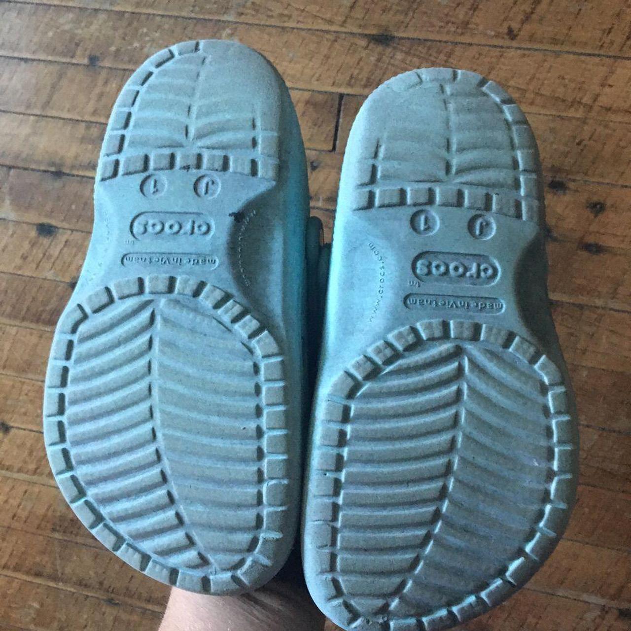 Classic Crocs rubber slip on shoes. Size 1. Great... Depop