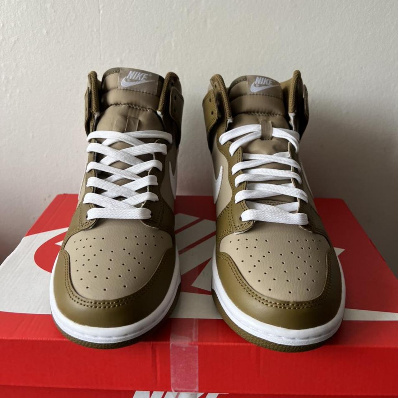 dunk high white khaki