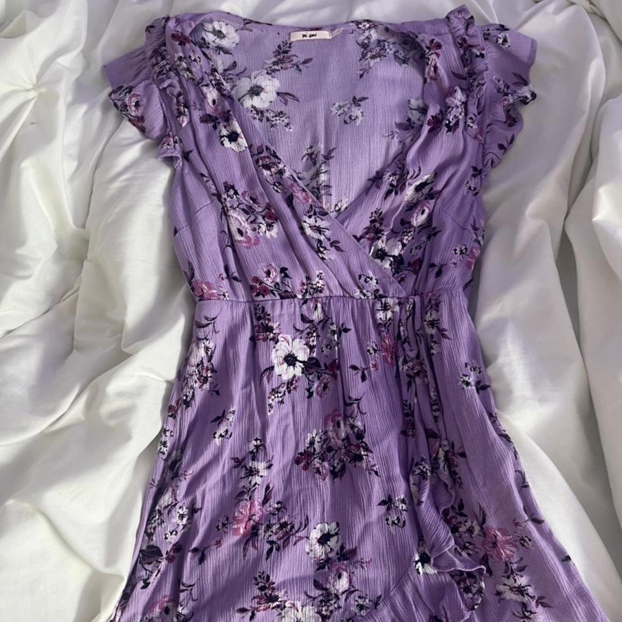 Product Image 1 - beautiful purple floral dress!