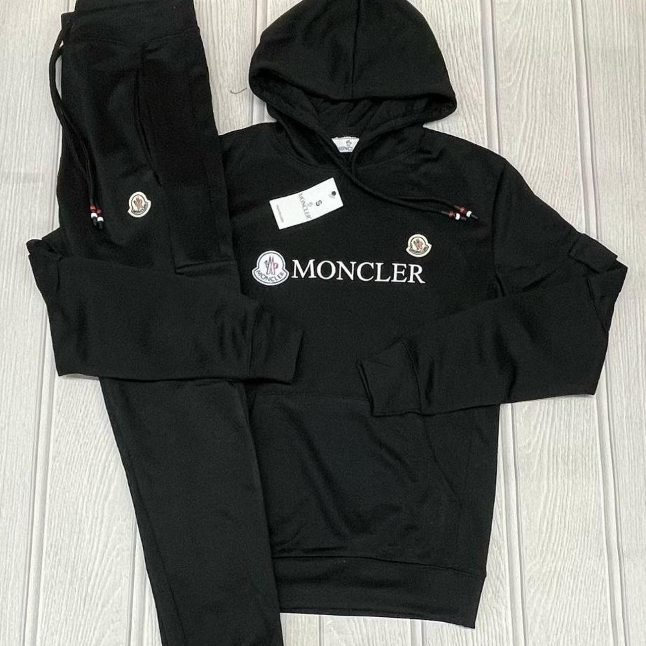 Mens moncler tracksuit sizes small to XL - Depop