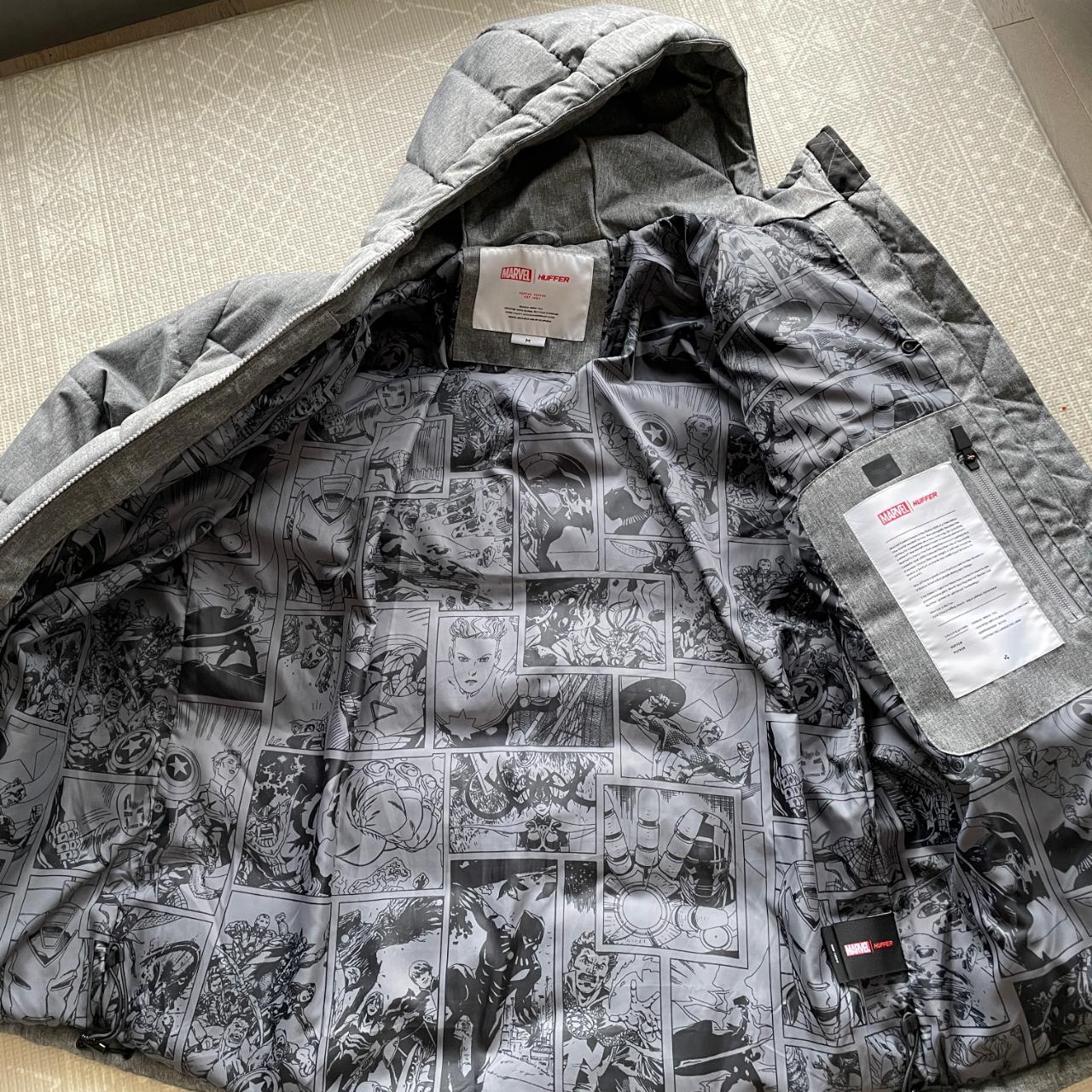 Grey 2024 huffer jacket