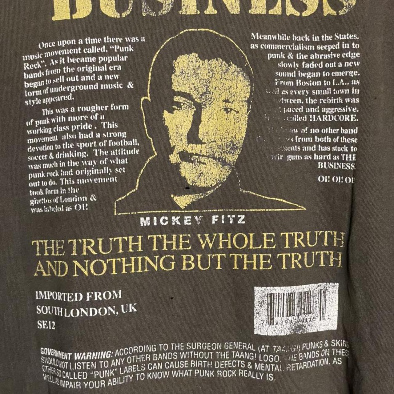 The Business rare Guinness logo vintage punk rock Depop