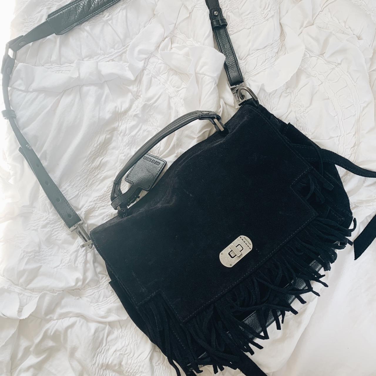 BARELY USED ZADIG VOLTAIRE SUEDE FRINGE